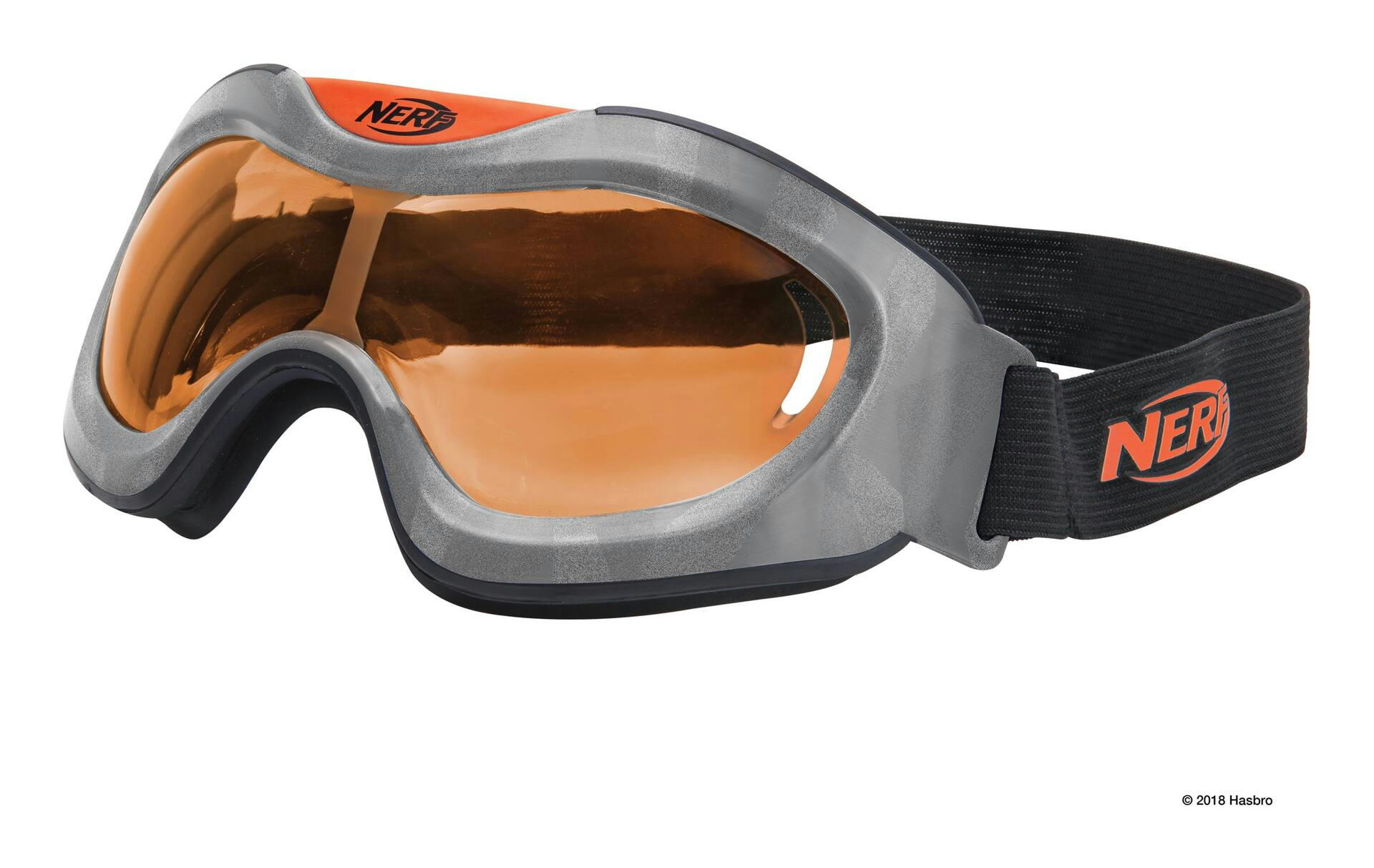NERF Elite Battle Goggles, Protective Tactical Eyewear For Use With NERF Blaster, Age 8+