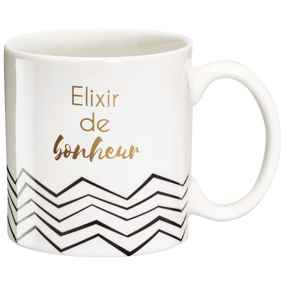 - Mug cadeau elixir de bonheur