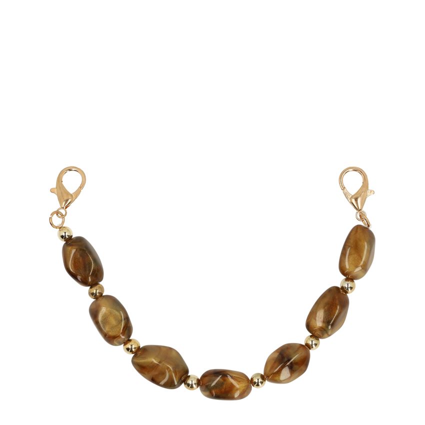 Manfield Olijfgroene bag charm