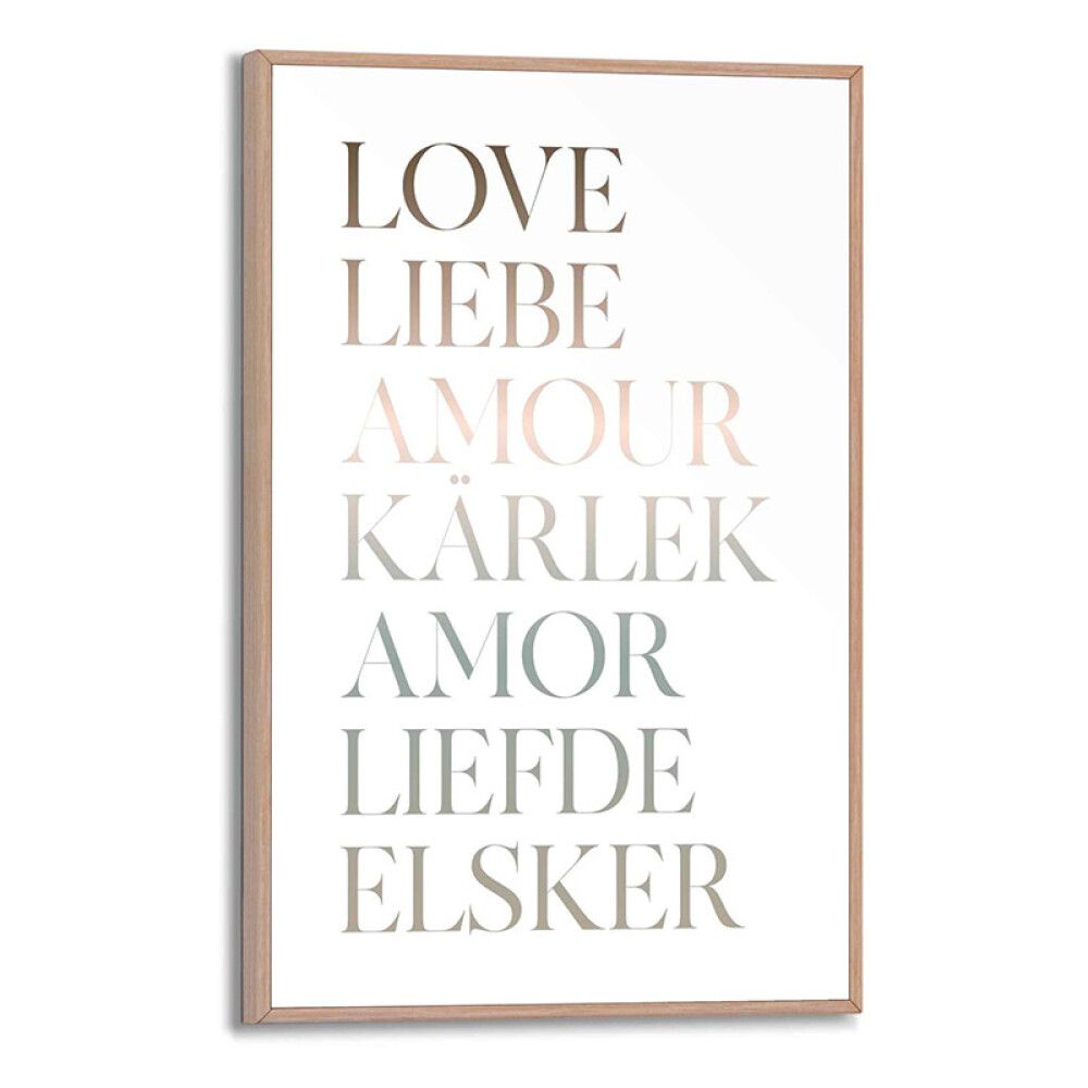 DEKORBILDE REINDERS LOVE 20X30CM