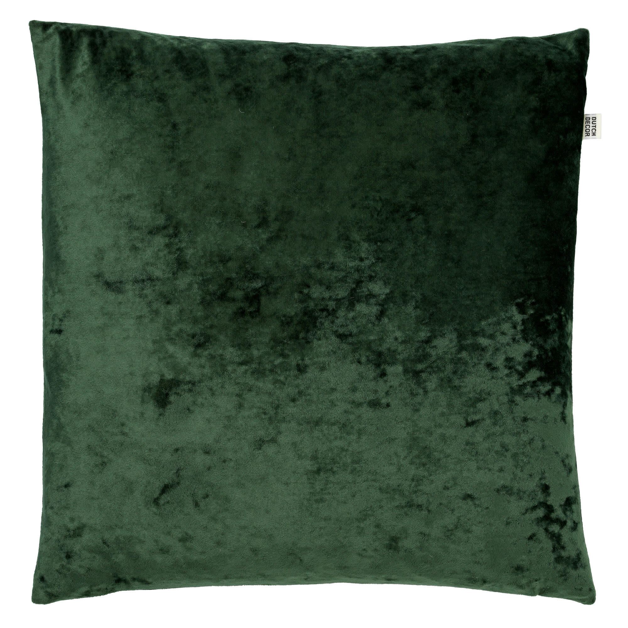 - Housse de coussin vert en velours-45x45 cm uni