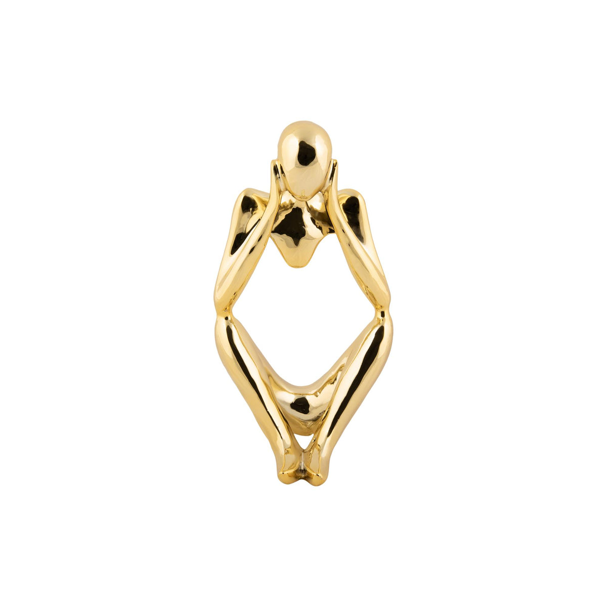 Present Time ornament Imagine - goud - 12.5x10x23.5cm