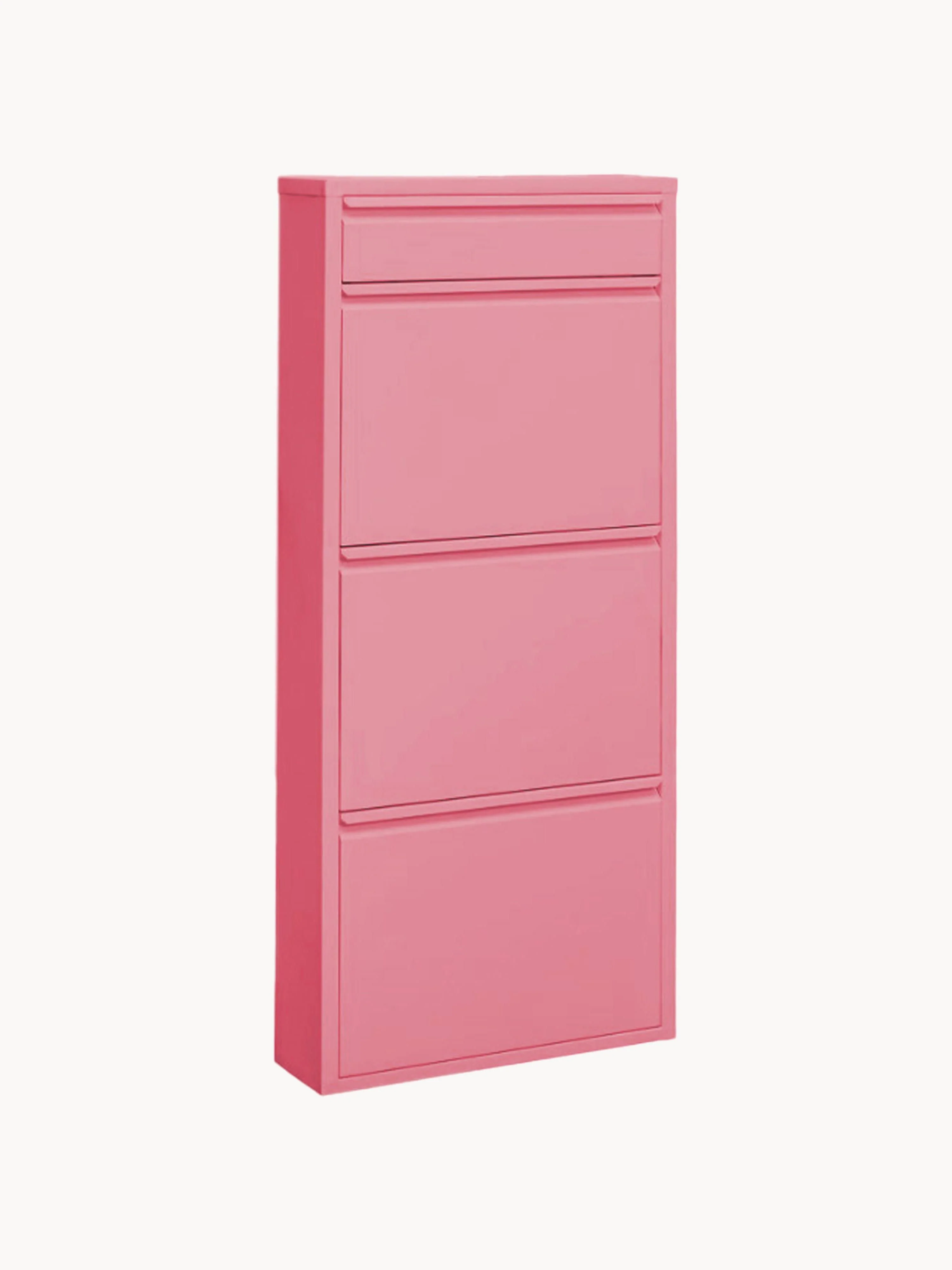 Wand-Schuhschrank Caruso mit Klappfächern