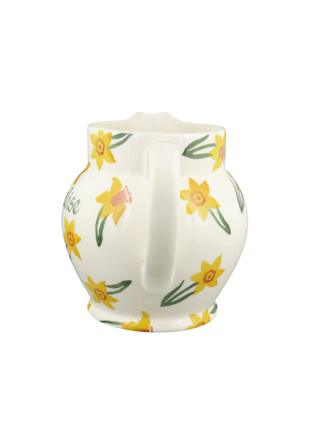 Personalised Daffodils 3 Pint Jug