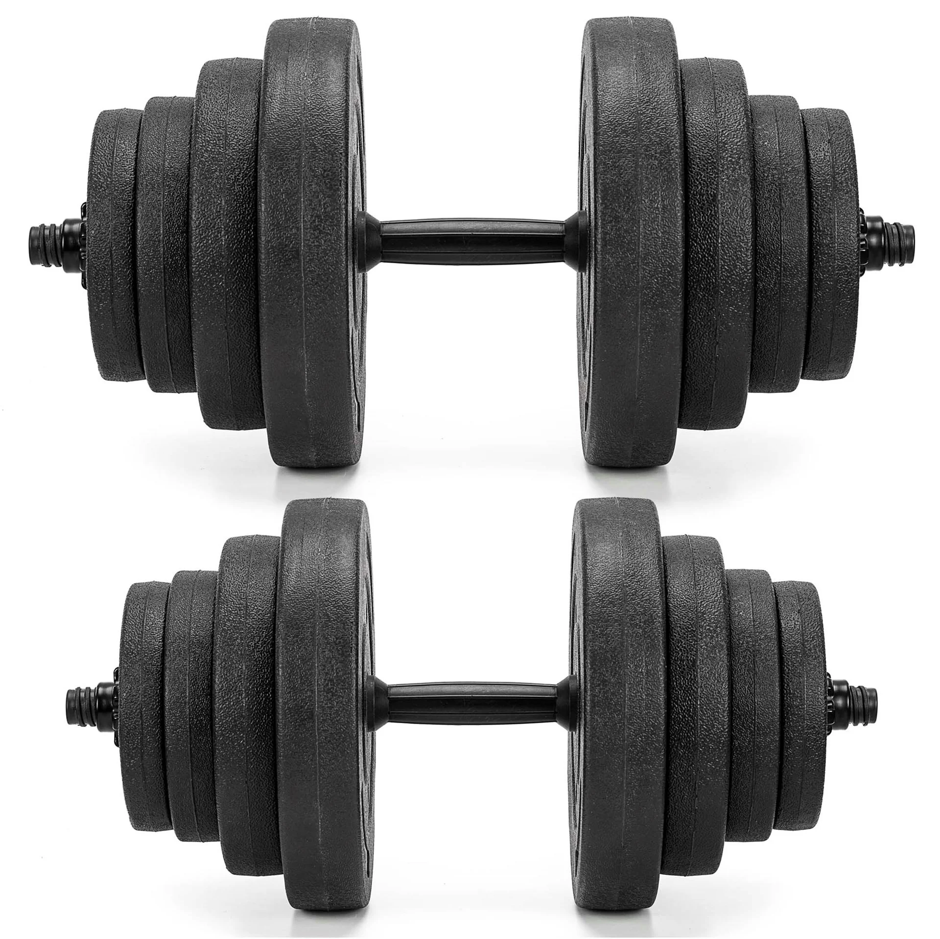 Hantel do treningu 40 kg Actiget hantla regulowana zestaw 2x20 kg gryf