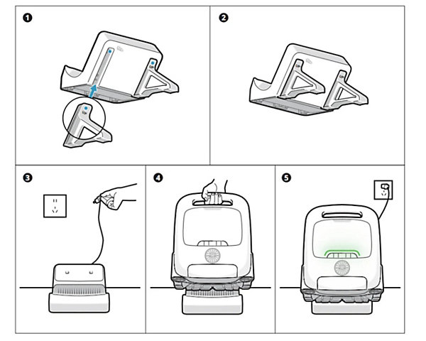 Base de recharge rapide sans fil Beatbot AquaSense
