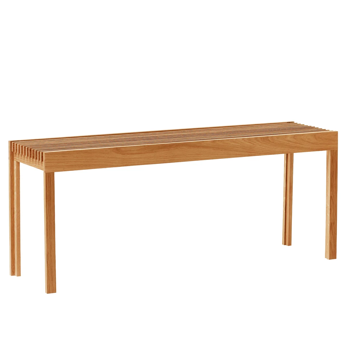 Form & Refine - Lightweight Bank, Eiche natur