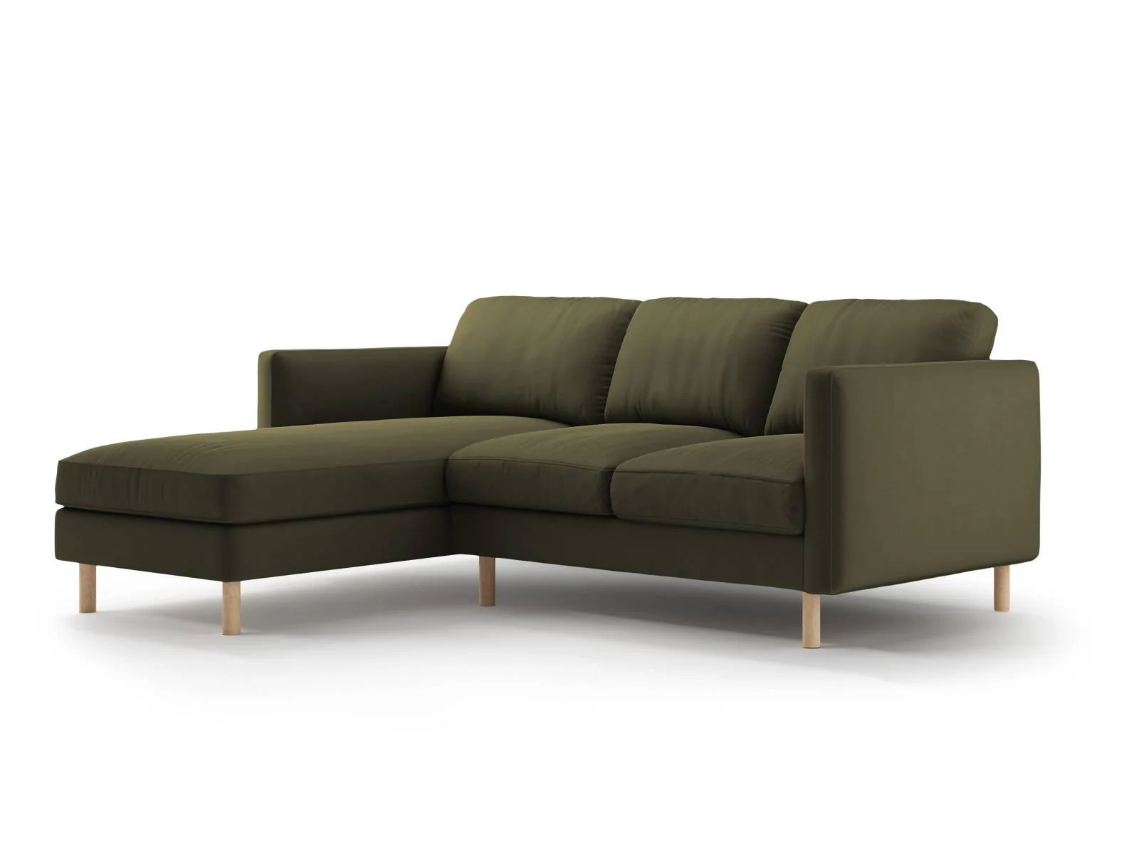 Hoekbank Eden links velvet