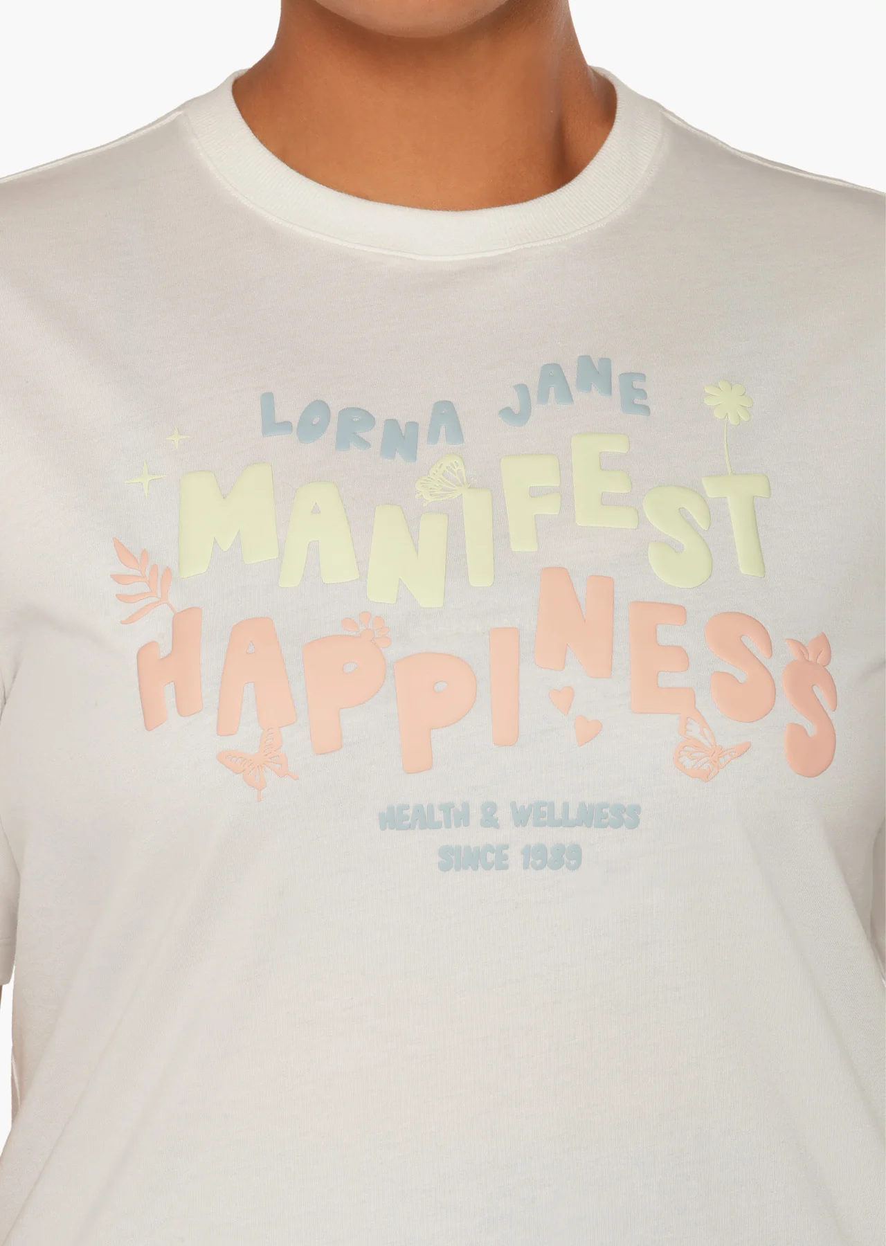 Manifest Happiness Transdry Relaxed Tee
