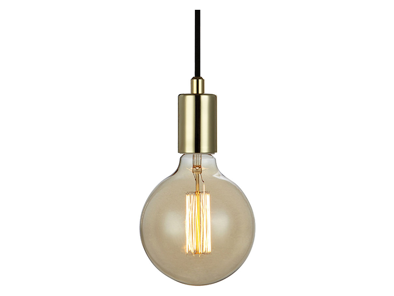 Lampa wisząca Sky metalowa czarno-złota