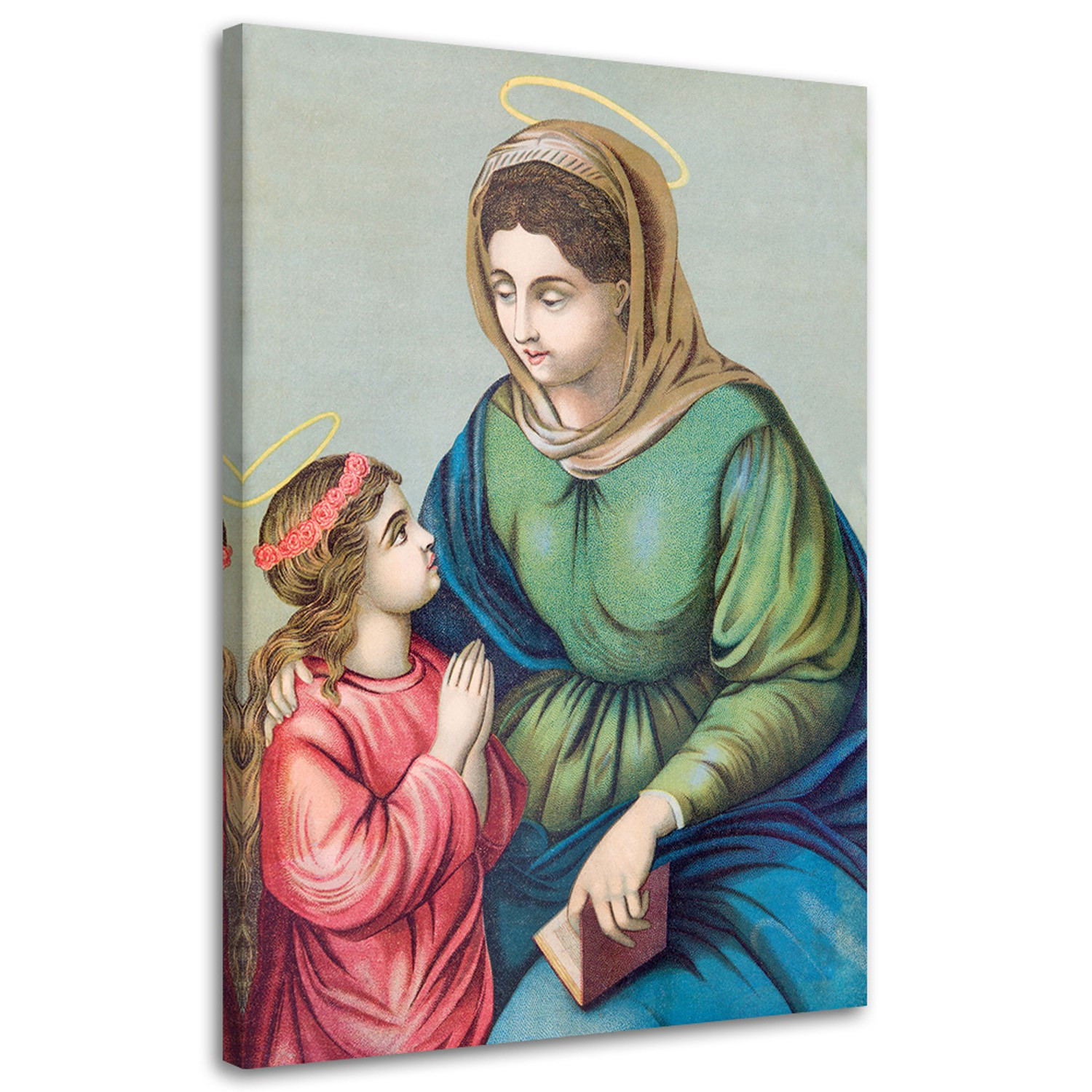Feeby Obraz na płótnie Św. Anna i mała Matka Boska 40x60