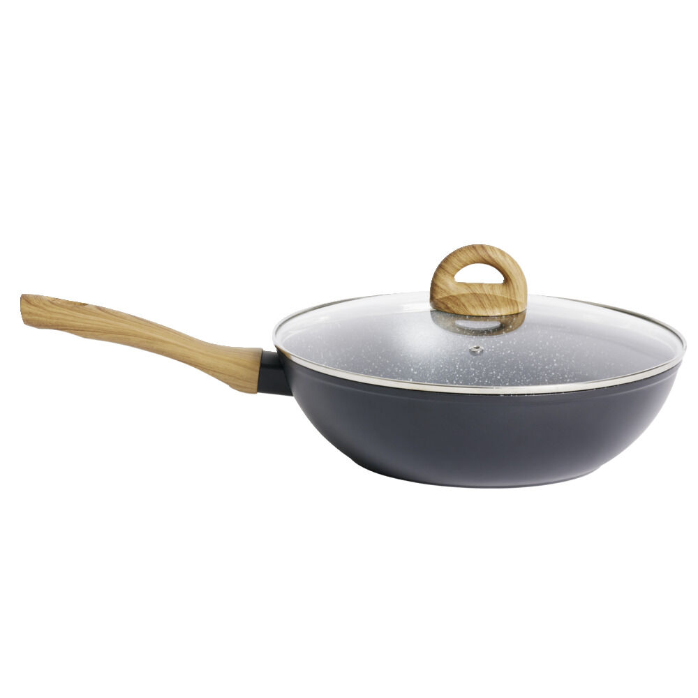 Sauteuse tous feux dont induction avec couvercle Ø28cm