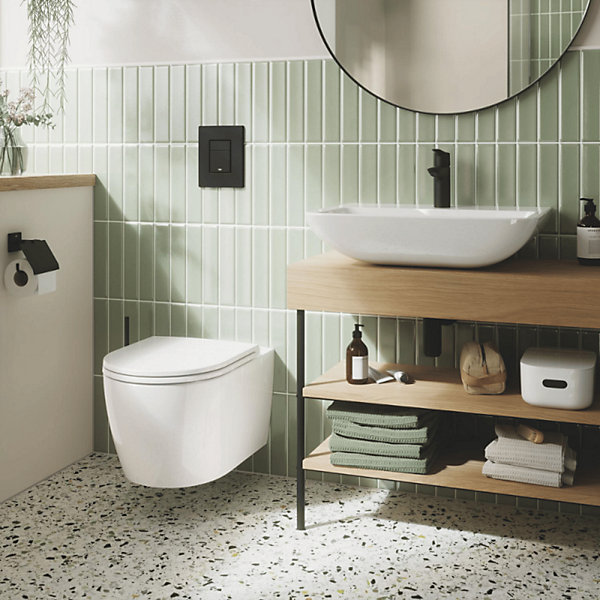 Mitigeur lavabo GROHE Start ouverture eau froide noir M