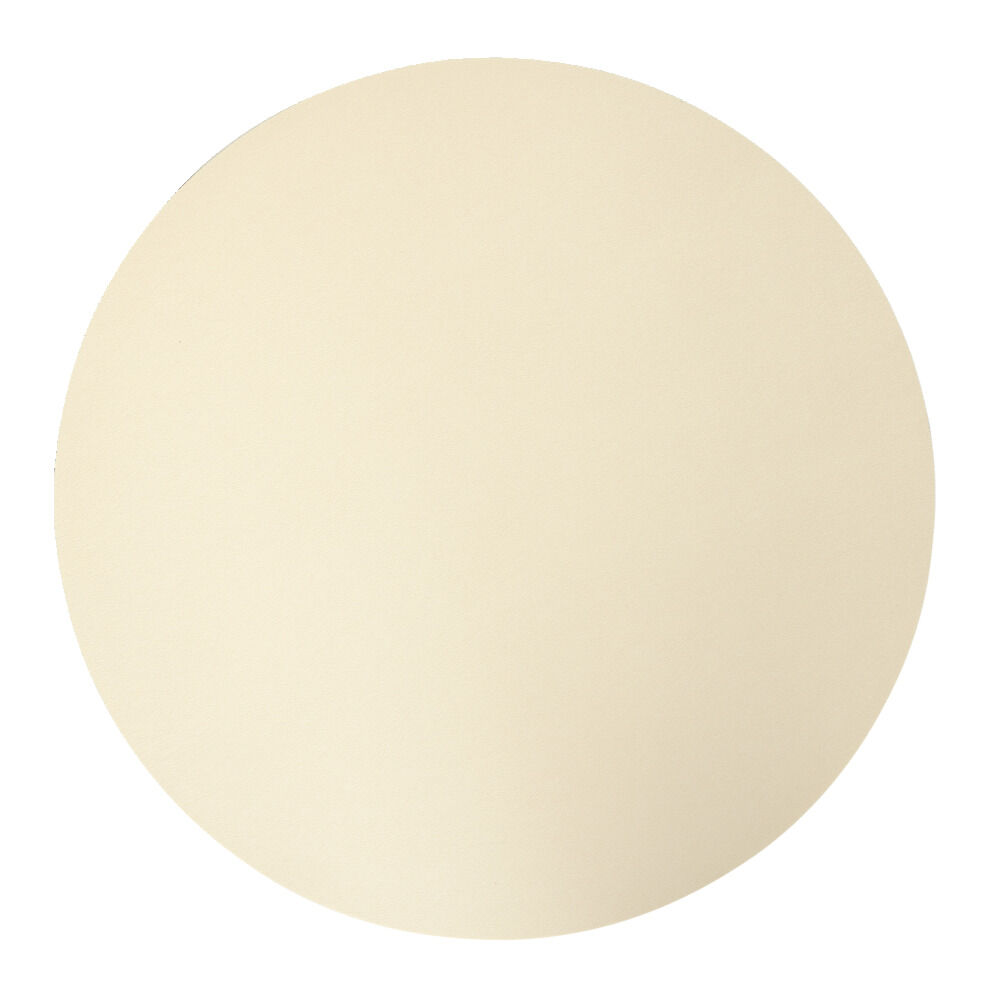 Set de table rond simili réversible bicolore Ø38cm