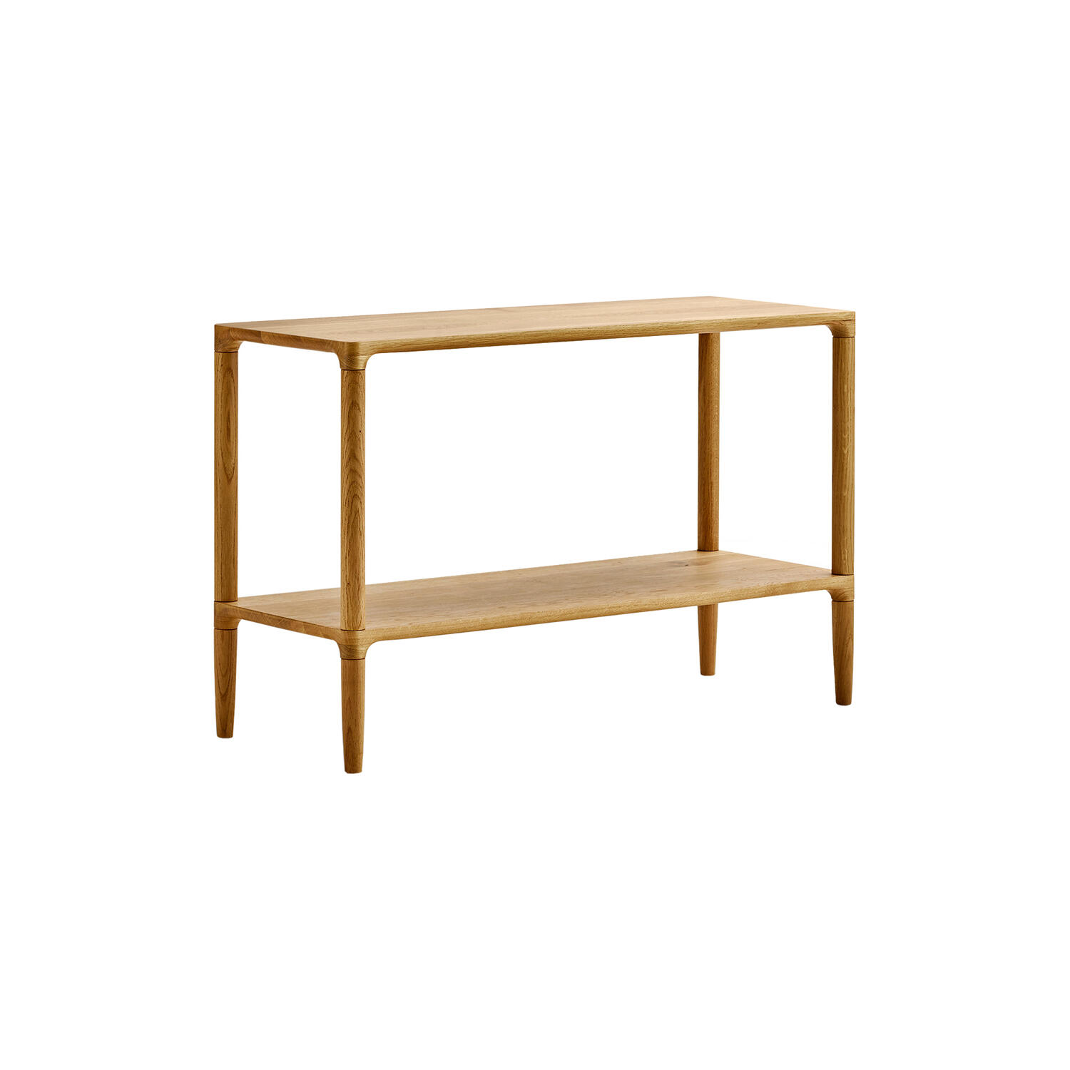 Root Tower reol, oiled oak