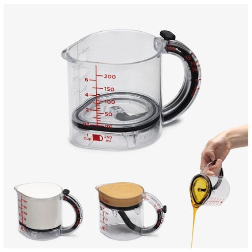 Dreamfarm UpCup Scrape Up Measuring Cup - 1 Cup /250ml