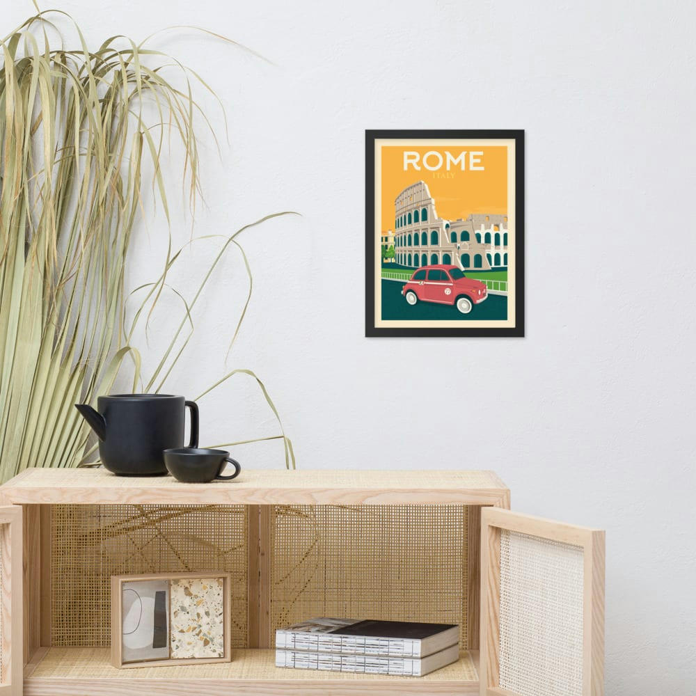 - Affiche Rome  21x29,7 cm