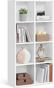 Bibliothèque à 8 compartiments