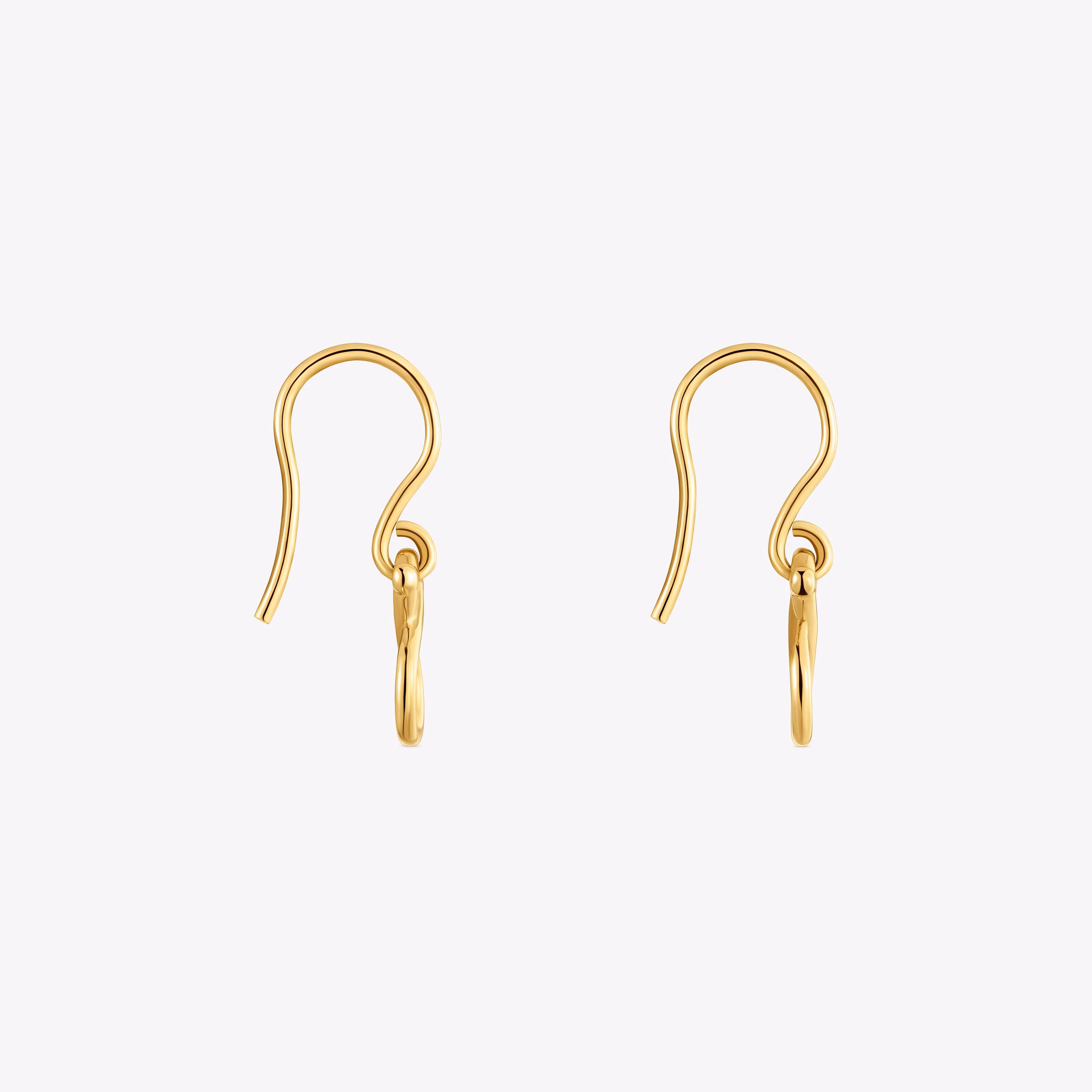 Pendientes de gancho de oro 9 kt motivo oso TOUS Infinity
