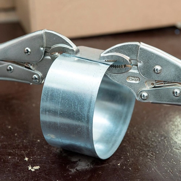 Gripzange, Länge: 12,5 cm, Stahl
