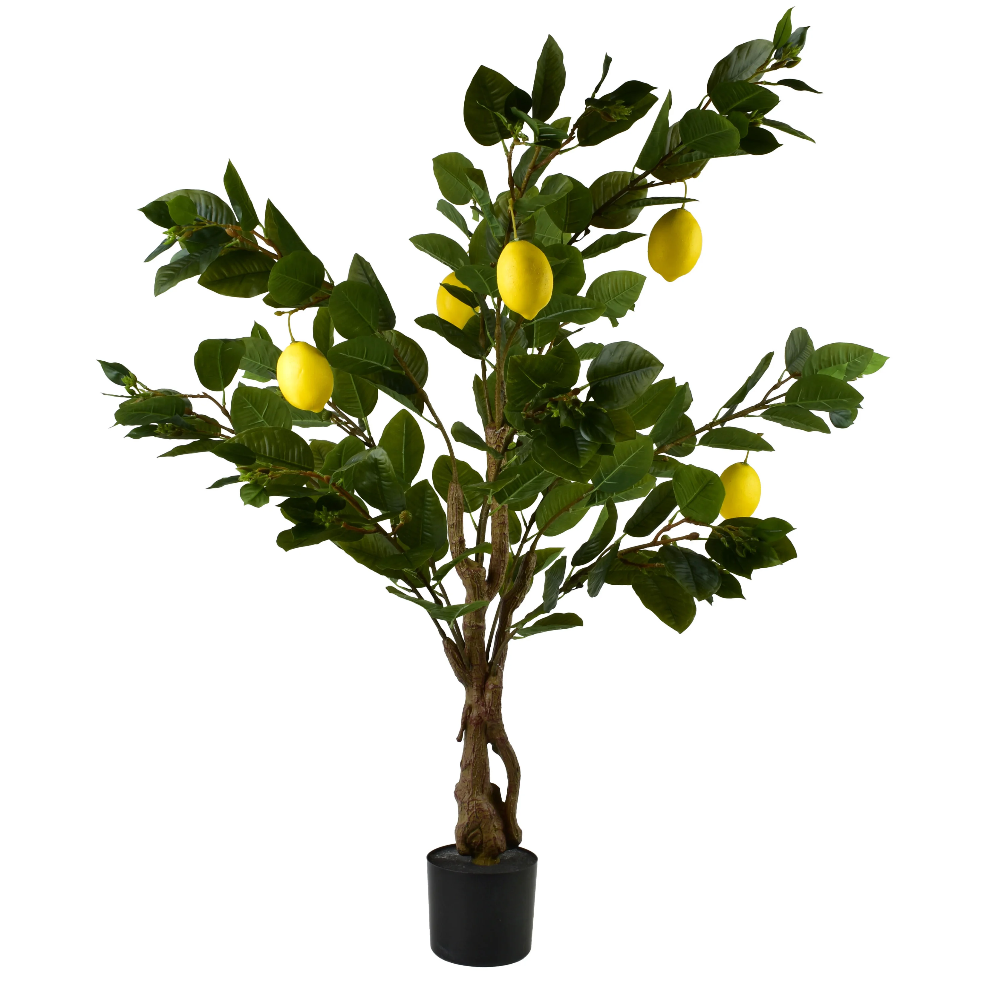 VIRIDIS Kwiat sztuczny Cytryna 130cm