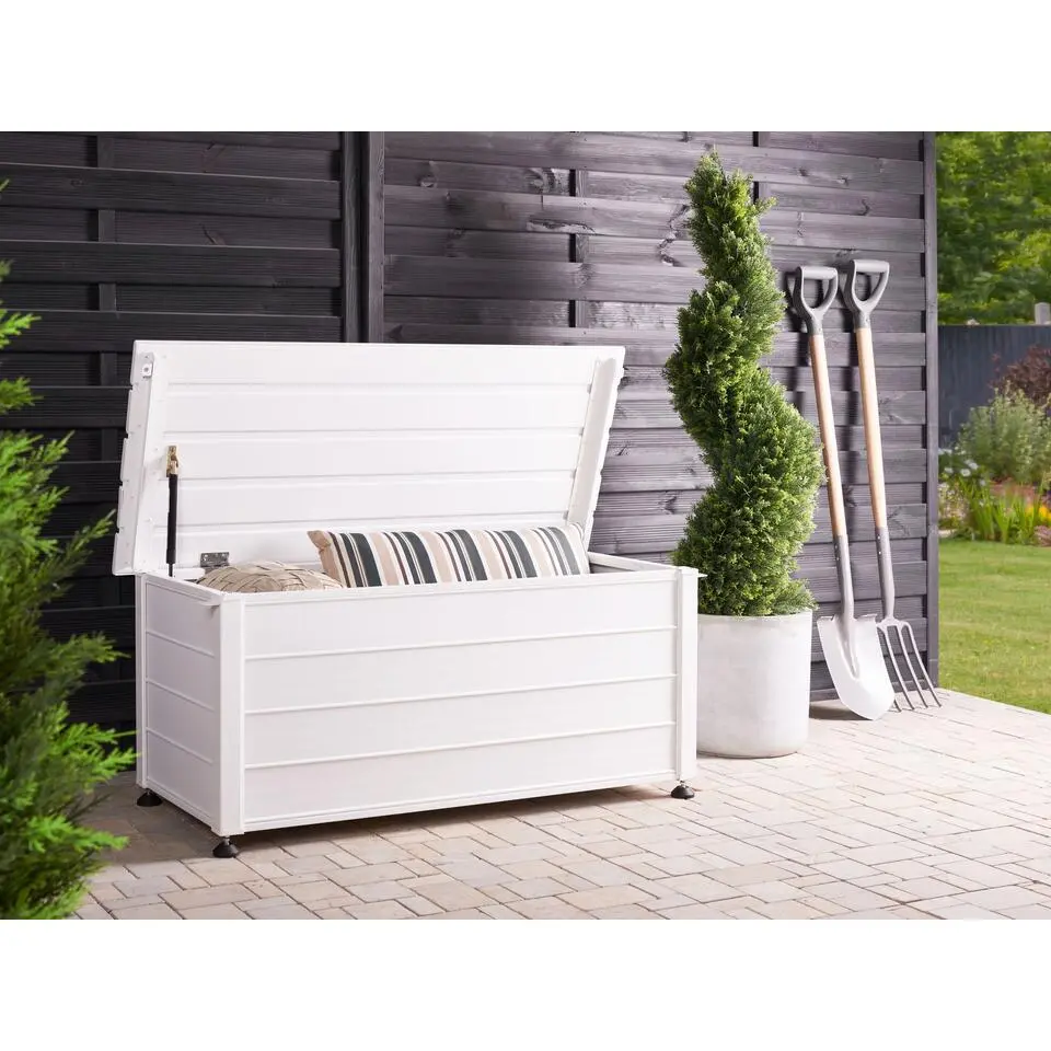 CAMPALTO - Kussenbox - Wit - 113 x 50 cm - Aluminium