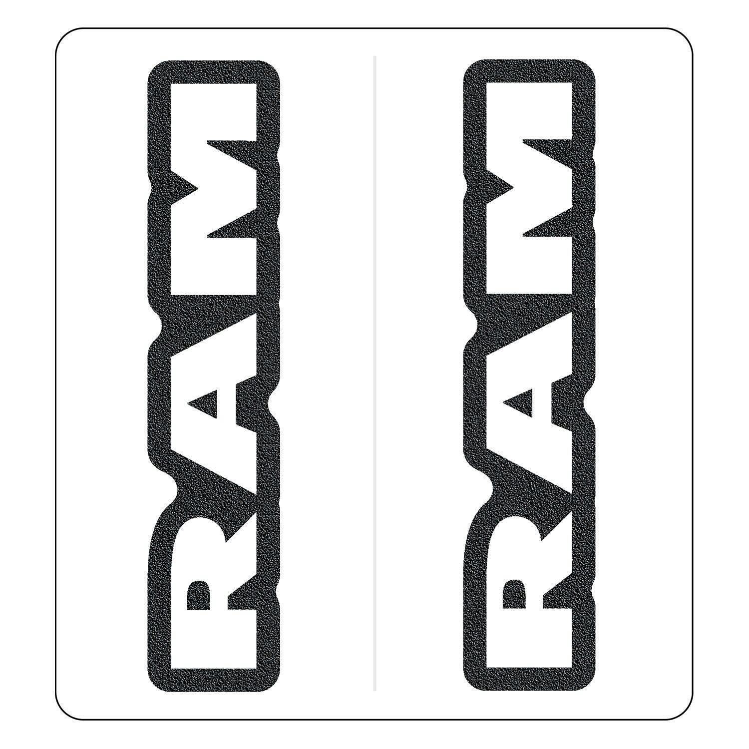 Rugged RAM Decal