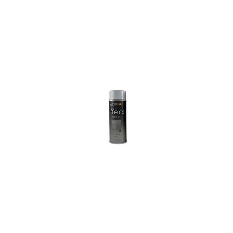 Peinture en spray Effect Radiator grise brillante 0,4 L MOTIP