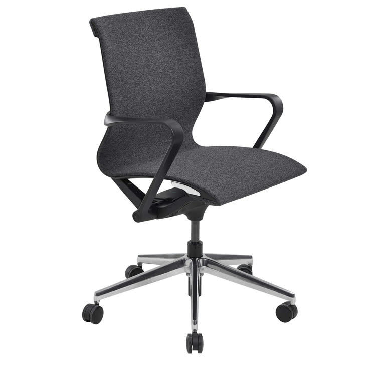 EDDY - Fauteuil design et confortable anthracite