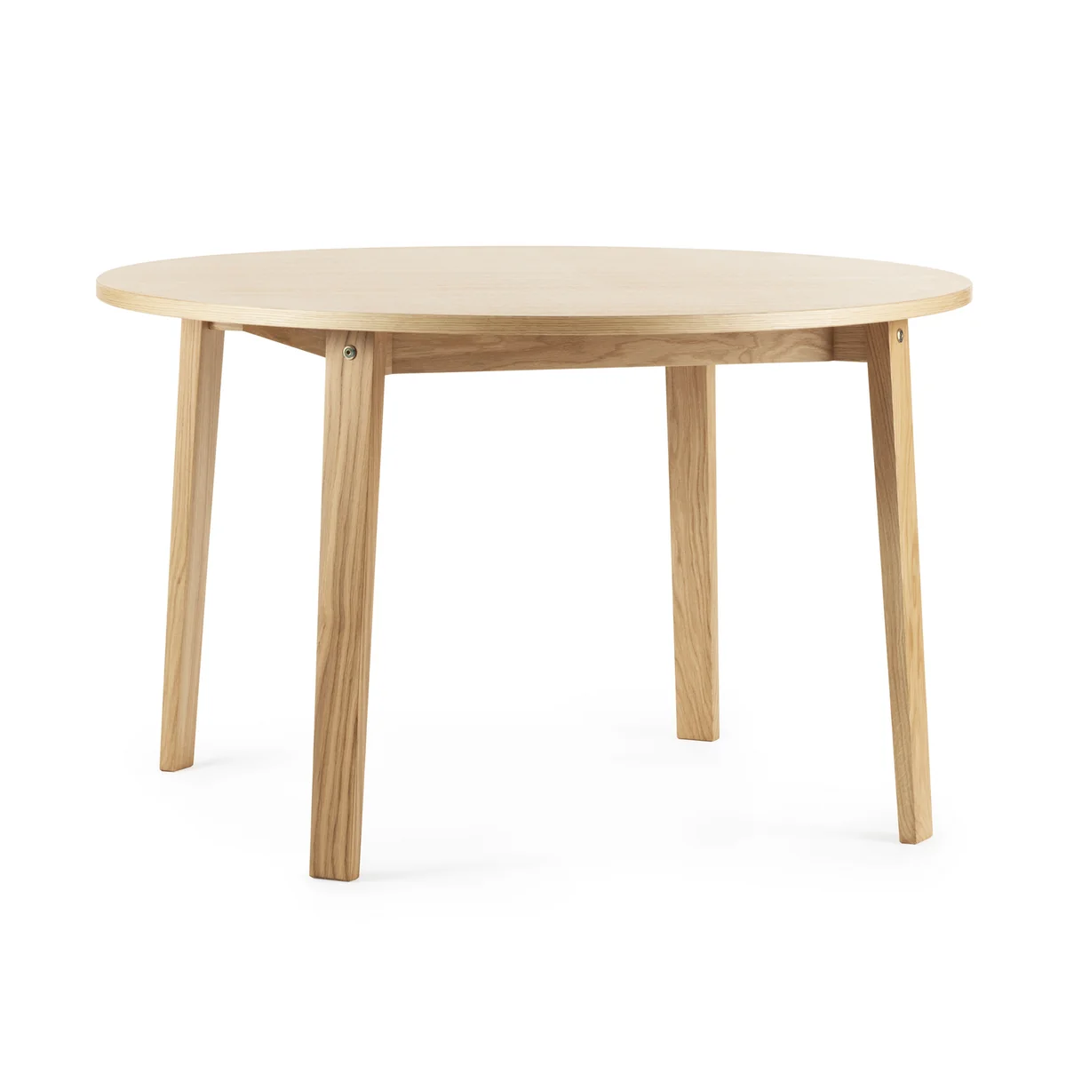 Normann Copenhagen - Slice Esstisch Ø 120 cm, eiche
