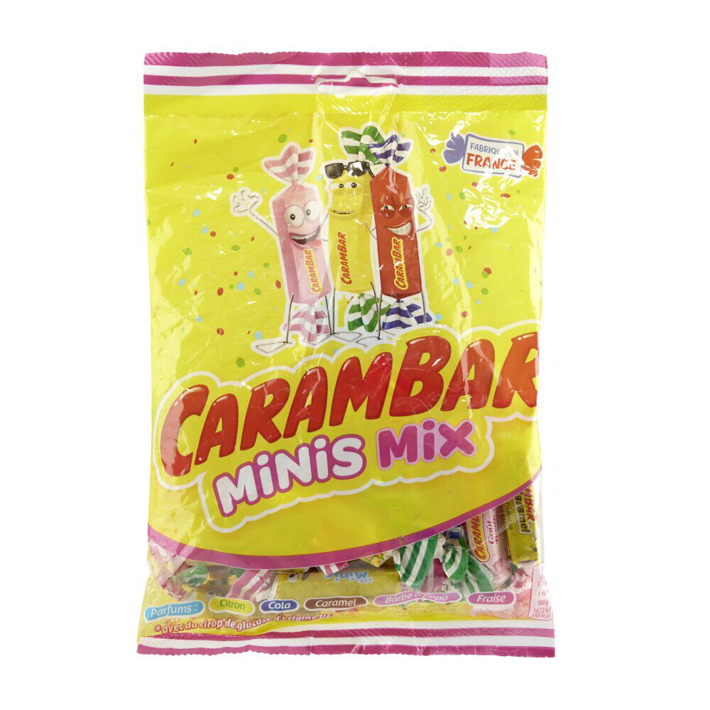 Sachet Carambar mini mix 5 parfums