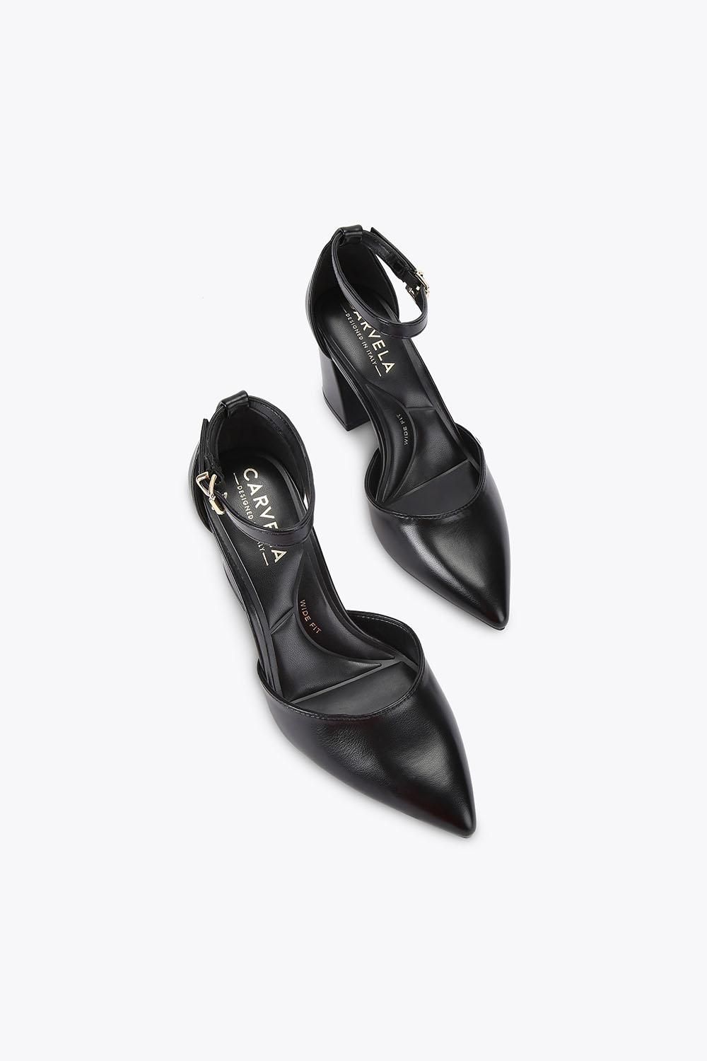 Carvela Refined Court Wide Fit' Heels