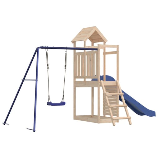 NNEVL Outdoor Playset Solid Wood Pine