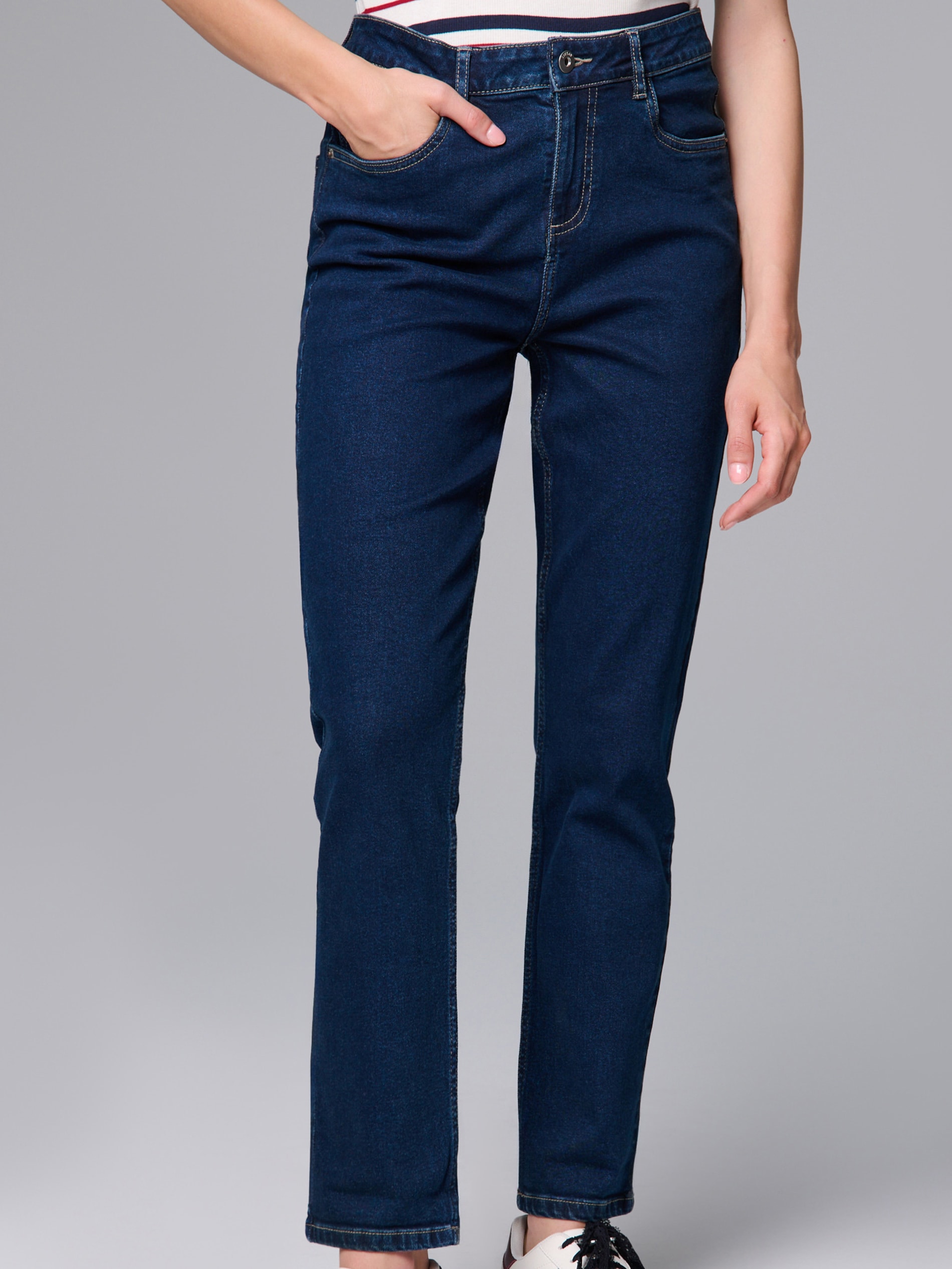 Jeansy boyfriend slim