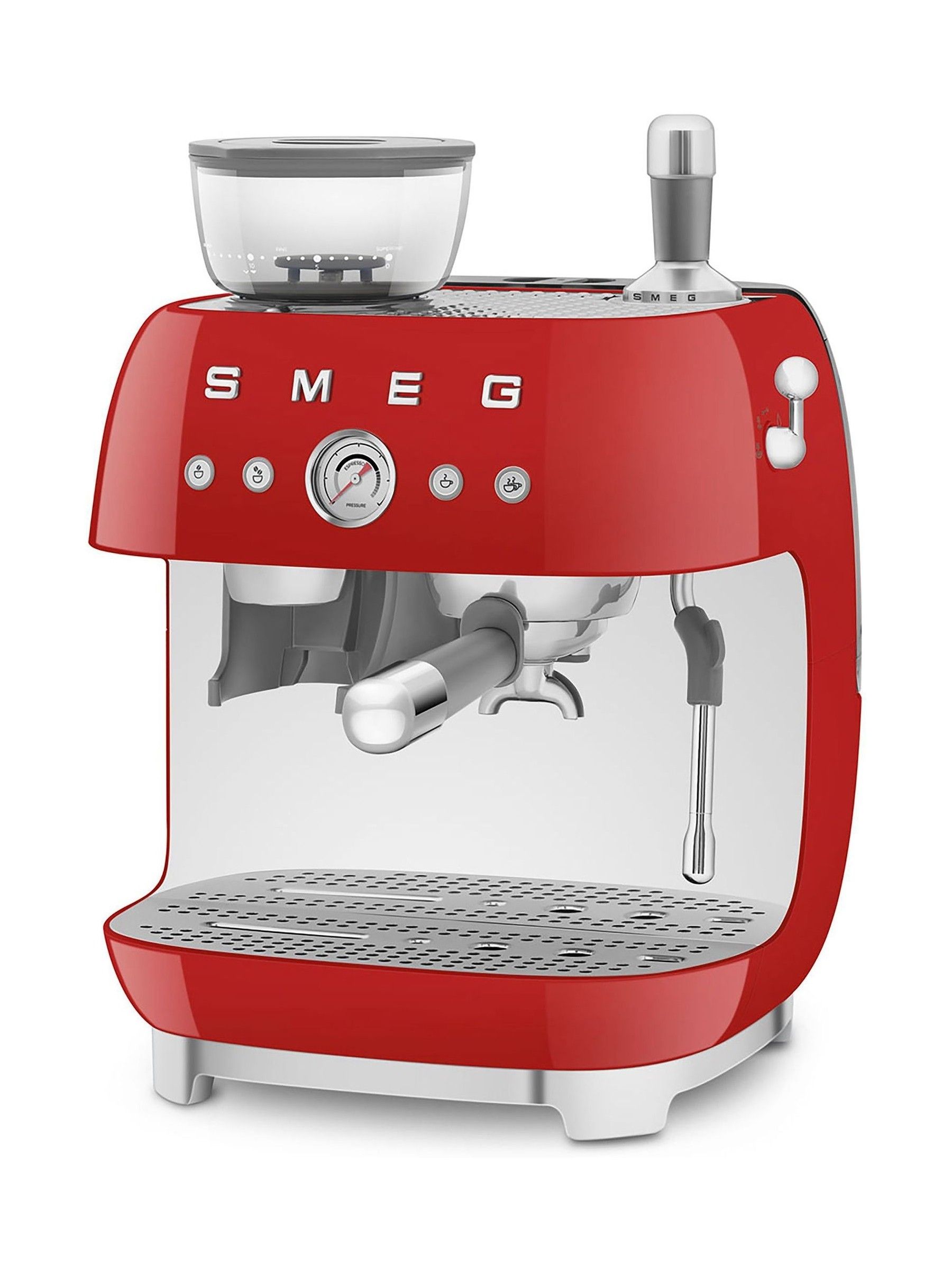 Smeg Red Espresso Coffee Machine