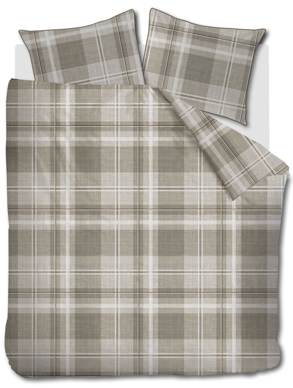 Rivièra Maison Tartan Check - 260 x 200/220 cm - Zand