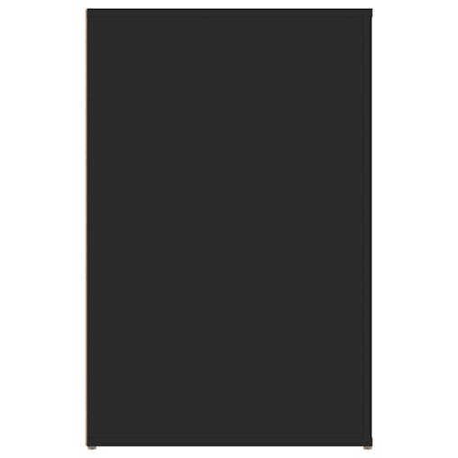 NNEVL Desk Black 100x49x75 cm Engineered Wood