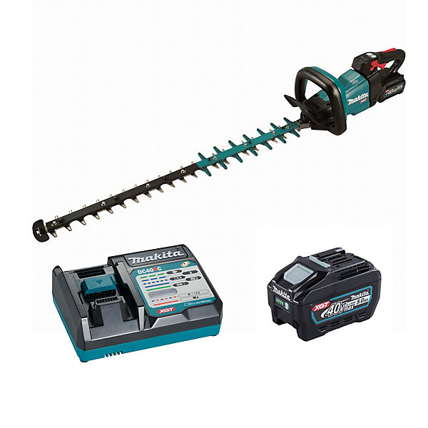Makita UH005GM201 Taille-haie à batterie 75 cm 40V XGT 2x4.0Ah et chargeur
