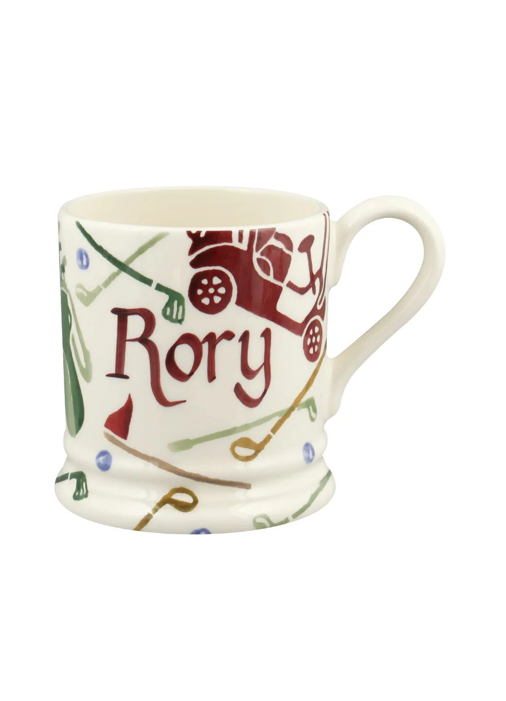Personalised Golf 1/2 Pint Mug