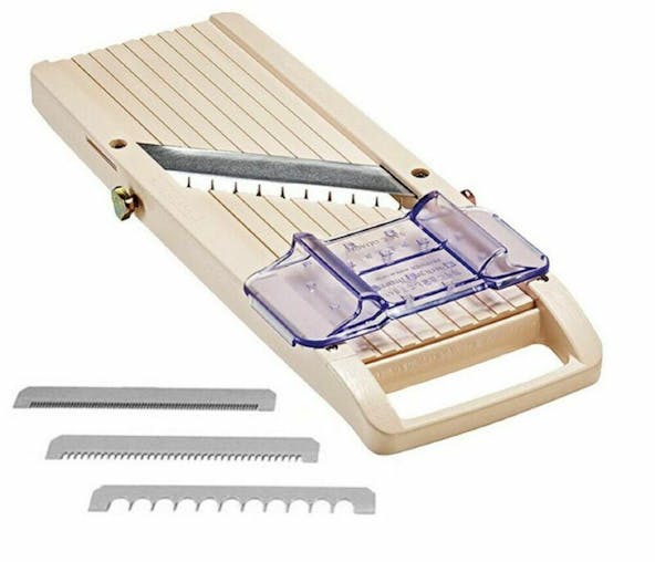 Benriner 64Mm Mandoline Slicer Sharp Adjustable Japanese No1 Vegetable Garnish