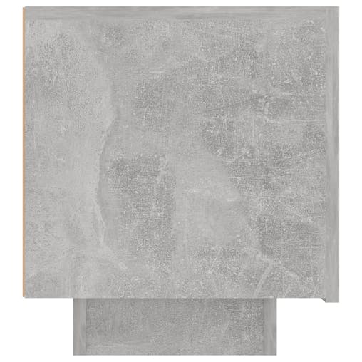 NNEVL Bedside Cabinet Concrete Grey 100x35x40 cm Engineered Wood