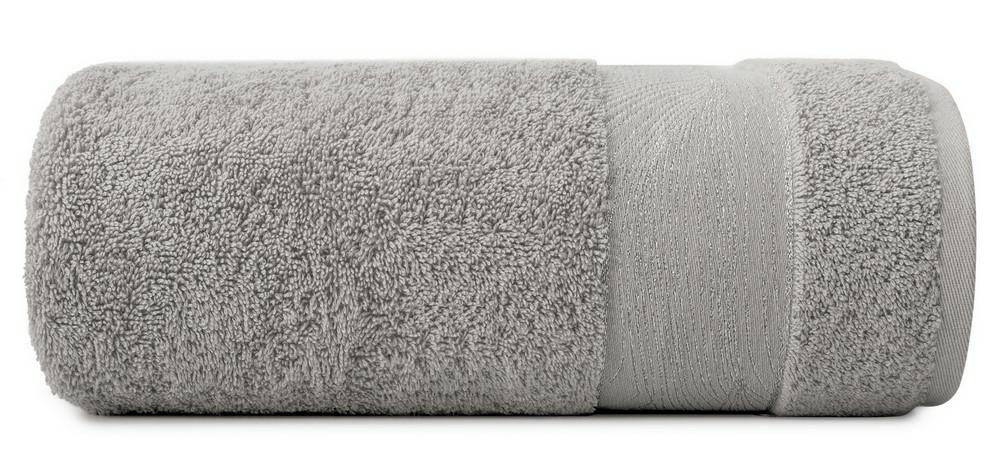 Ręcznik Mariel 70x140 srebrny frotte 500g/m2