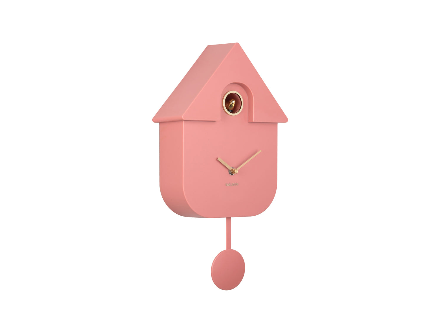 Karlsson - Wall Clock Modern Cuckoo Oro
