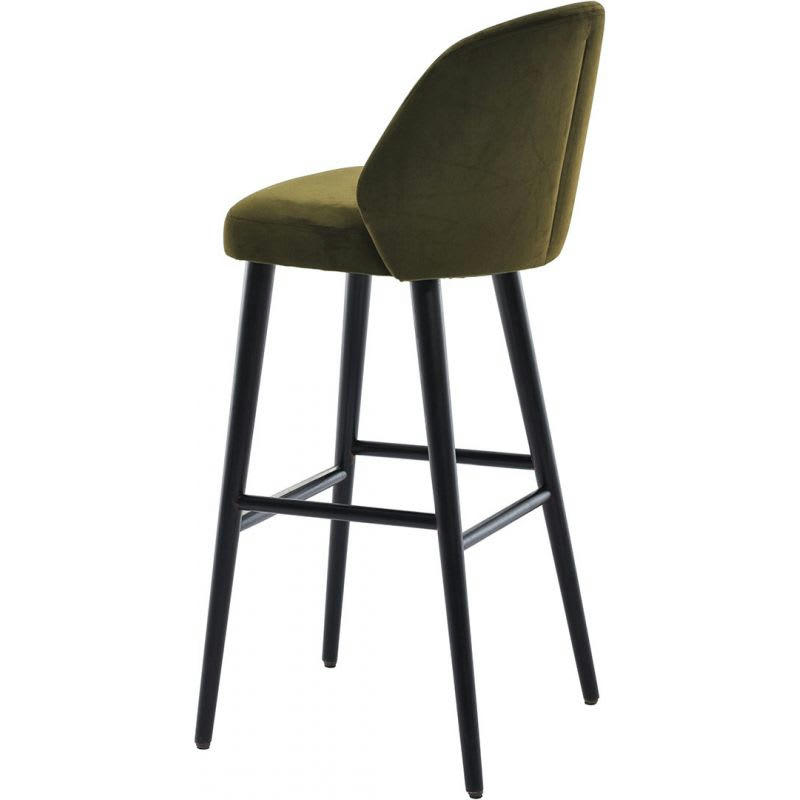 OSCAR - Tabouret de bar piétement bois