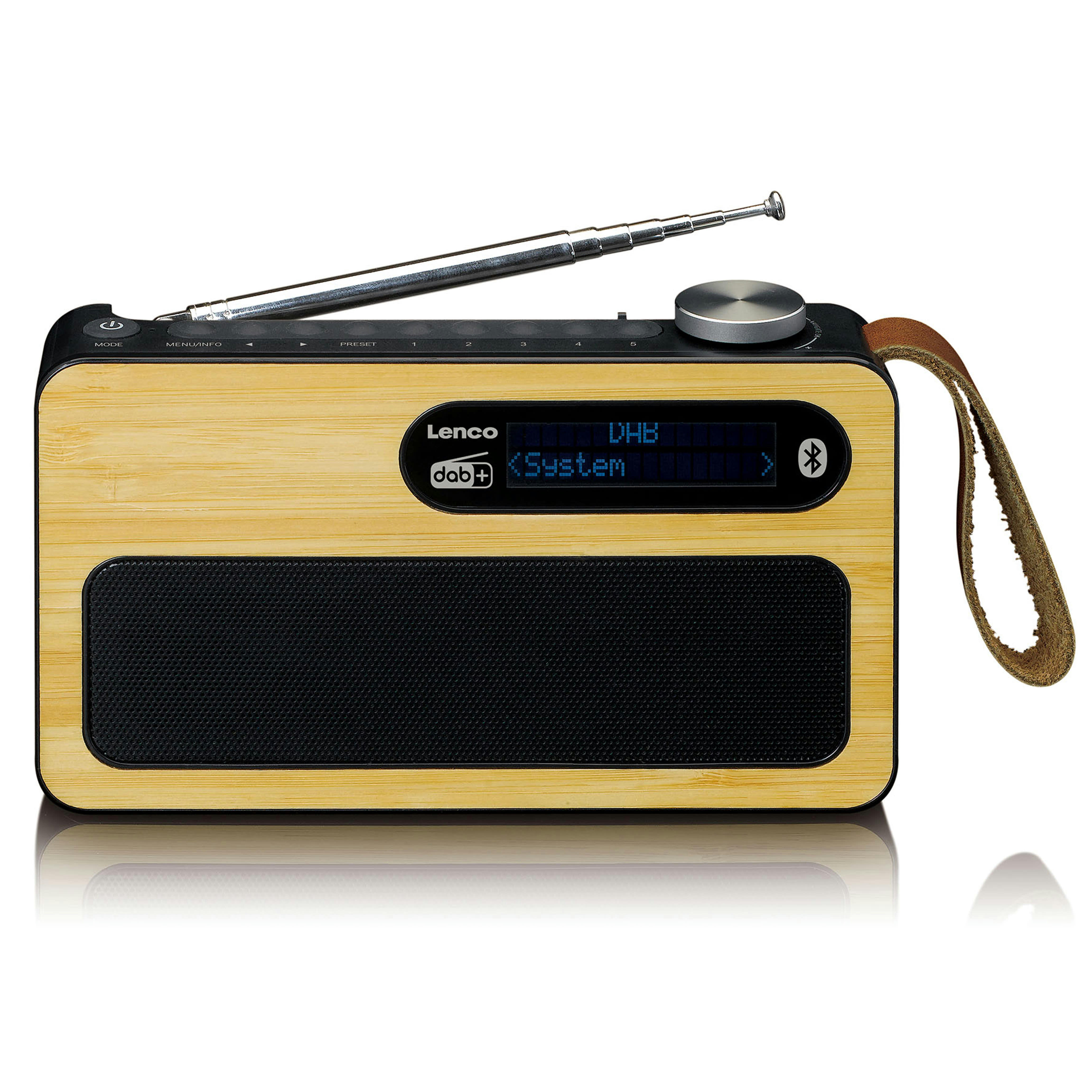 - Radio dab+ bambou noir