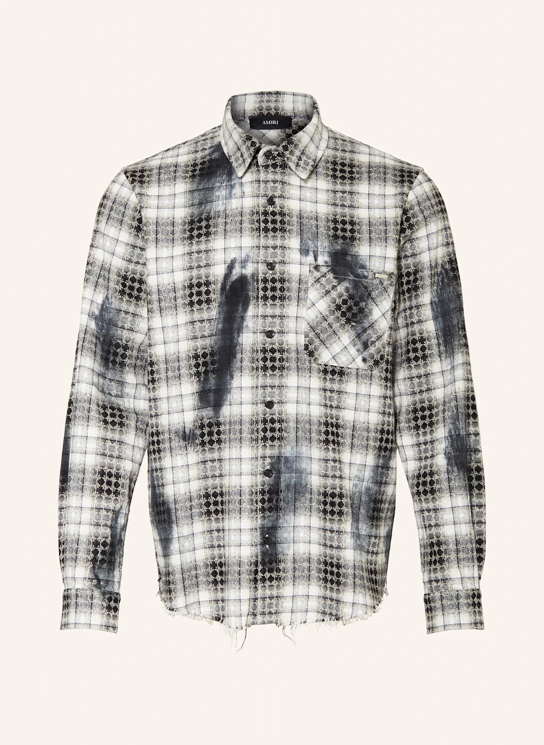 AMIRI Flanellhemd Comfort Fit