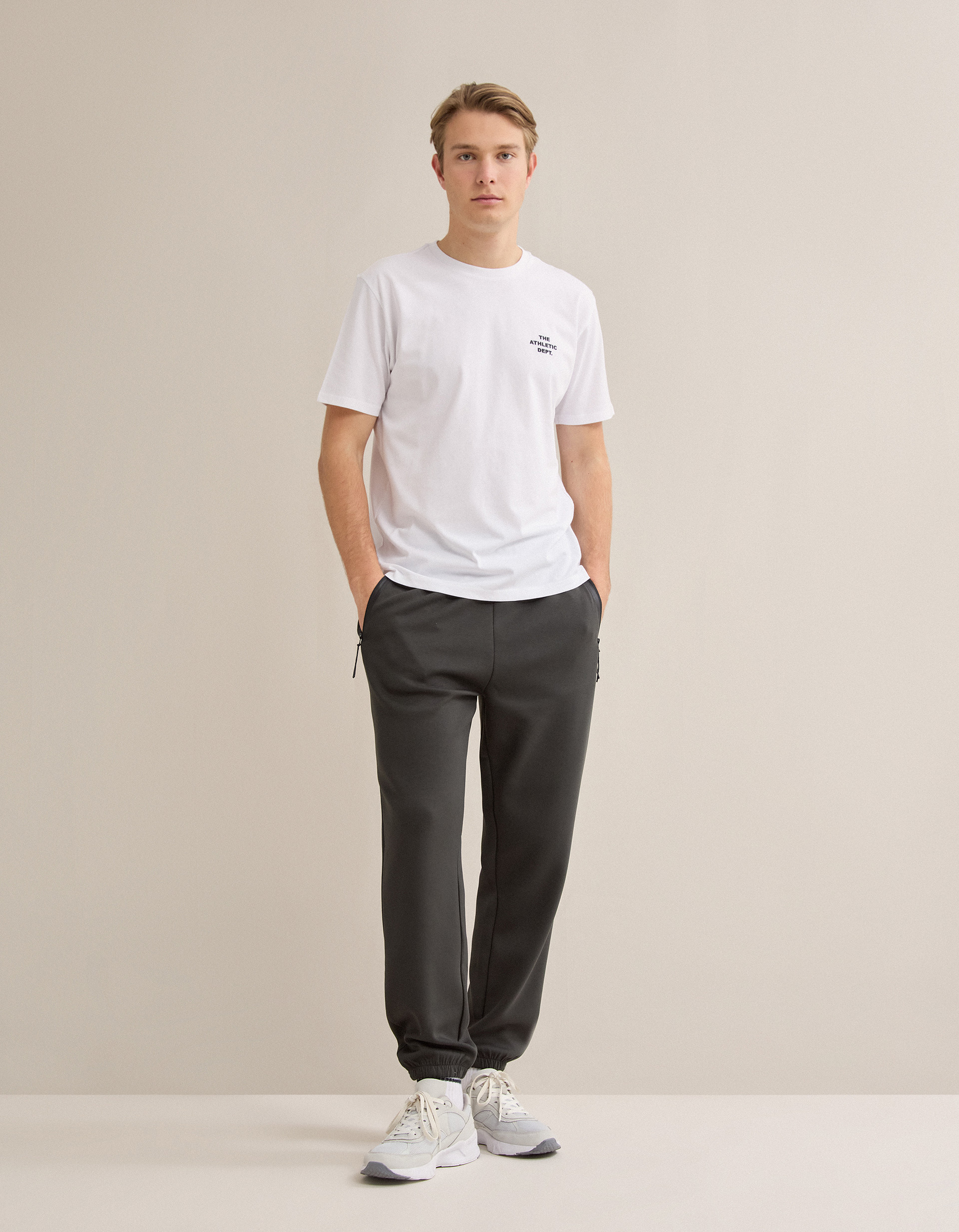 Joggers de Felpa, Homem, Verde