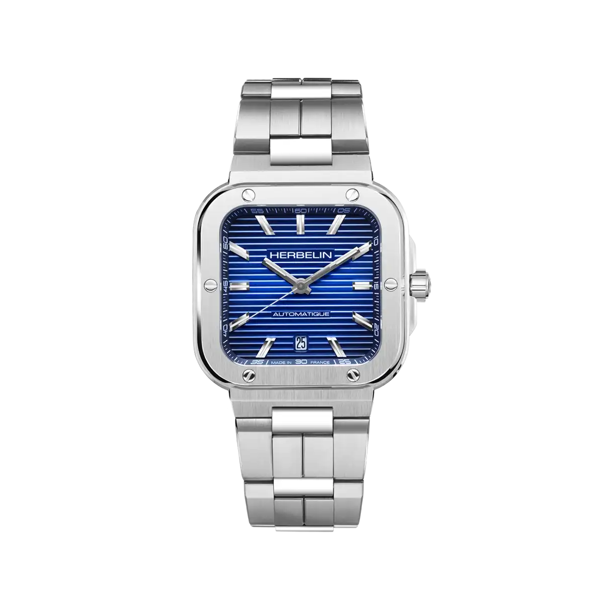 CAP CAMARAT SQUARE – AUTOMATIQUE – BLEU & ACIER