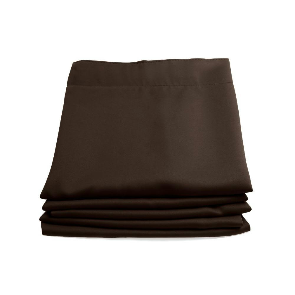 - Rideau thermique occultant marron 140x260