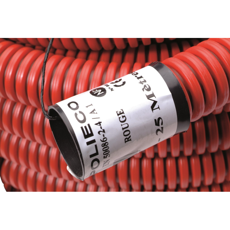 Conduit annelé Ø 40 mm 25 m